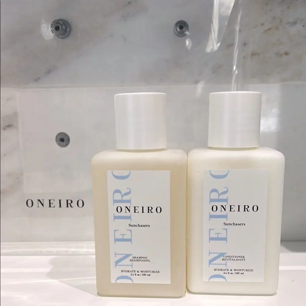 Oneiro Sunchasers Bath & Body Gift Set NWT Hair Skin Travel Kit